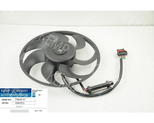 Мотор радіатора Opel Vectra B2.02.2DTI 16V 95-02 (315mm) (без рамки)