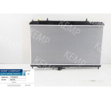 Радіатор NISSAN ALMERA CLASSIC (N16) (06-) 385 x 688 x 16 mm плоскі соти