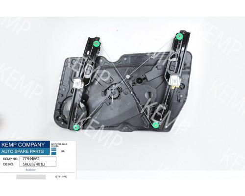 Ск/підймач  електро передній VW Golf 6 08-13 L без мотора з рамою лівий
