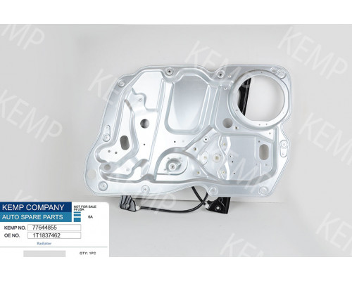 Ск/підймач  електро передній VW Touran 03- R без мотора c рамою правий