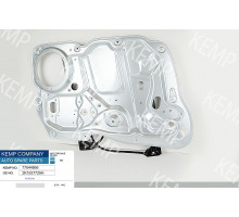 Ск/підймач  електро передній VW Caddi3 04- L без мотора з рамою лівий