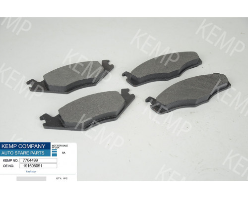 Колодки гальмів передні VW Golf 2-3/Passat B2/Seat (вент)