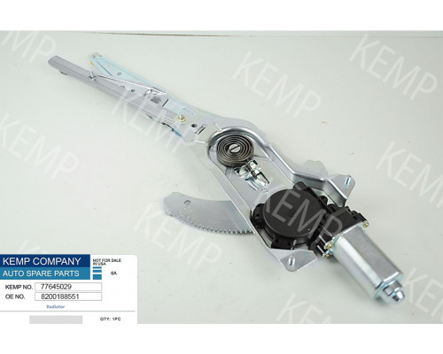 Стеклопідіймач електричний Renault Kangoo 97-> передній R