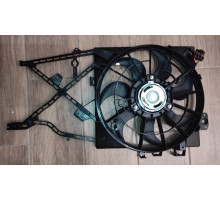 Мотор радіатора  Opel Vectra B 1.6-2.2 16V 95-02 (з дифузором)