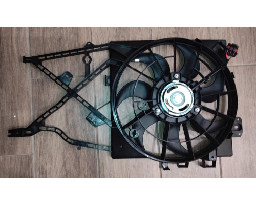 Мотор радіатора  Opel Vectra B 1.6-2.2 16V 95-02 (з дифузором)