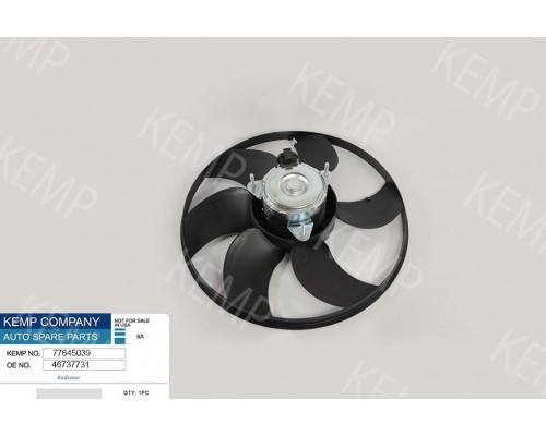 Мотор радіатора Fiat Doblo 1.9Multijet 1.2;1.6 16V AC- (без дифузора)