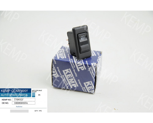 Кнопка стеклопідйомника Audi-A80A100 VWG2 B2 електро одинарна (5pin)