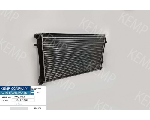 Радіатор Skoda Oktavia VW Cadi Golf Touran А-3 1.4-1.6 2.0 FSI 04->645*405