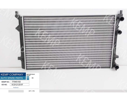 Радіатор VW Passat B7 Jetta 4 1.6:2.0:2.5 2010г.->
