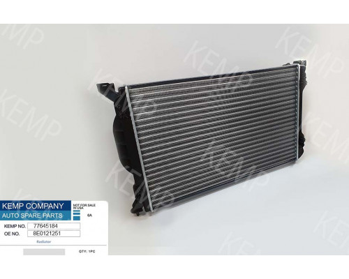 Радіатор Audi- A4  Seat Exeo 1,6, 1.9TDI 1.8T 2.0FSI 632*414 мех 02->г.