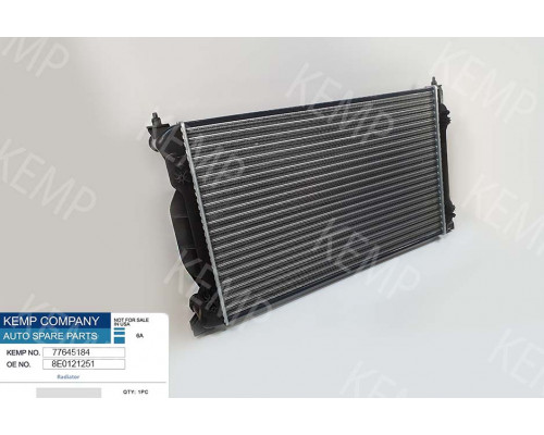 Радіатор Audi- A4  Seat Exeo 1,6, 1.9TDI 1.8T 2.0FSI 632*414 мех 02->г.