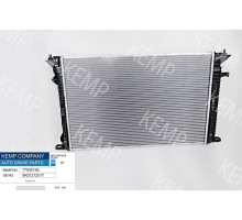 Радіатор Audi-A4 A5 A6 Q5 1.8- 2.0 TFSI./TDI 08г.->720*469 АКП(плоскі соти)