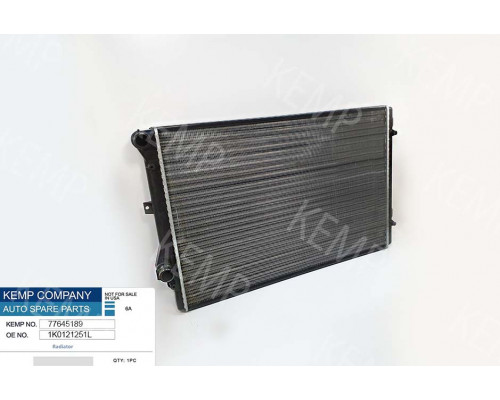 Радіатор Skoda Oktavia, VW Cadi, Golf Touran А-3 1.8-2.0 1.9 TDI 05-> 650*439