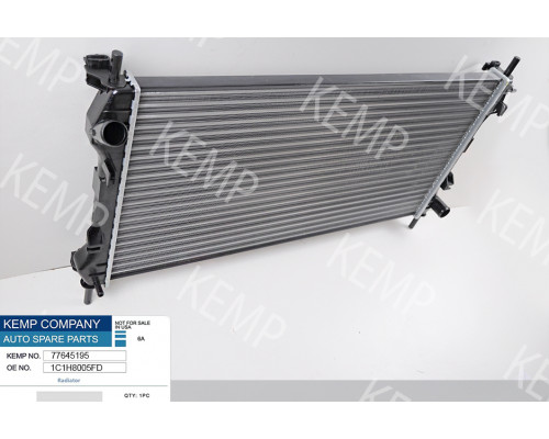 Радіатор Ford Transit 00-05 2,0 DI TDCI мех 770*389
