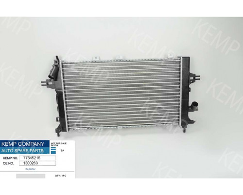 Радіатор Оpel Astra H 1.3 1.7 1.9 CDTi мех AC+/- 600*368 04->