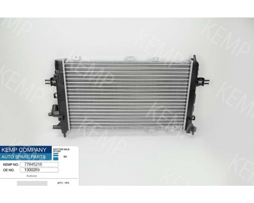 Радіатор Оpel Astra H 1.3 1.7 1.9 CDTi мех AC+/- 600*368 04->