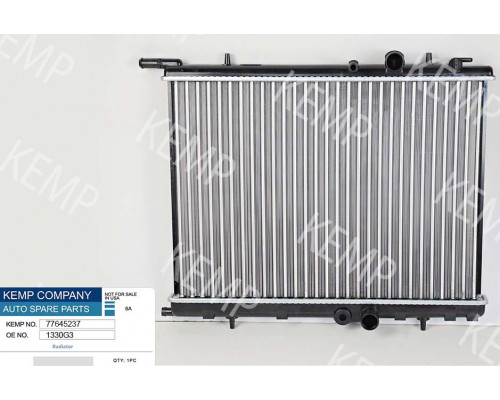 Радіатор Peugeot  Partner Citroen Berlingo 1.4-2.0 98-> 556*380