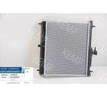 Радіатор Hyundai I10 PA 08-> 348 x 442 x 21 mm плоскі соти