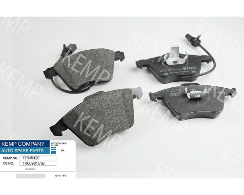Колодки гальм передні  VW Golf 6 Scirocco Skoda Superb Passat B6 CC