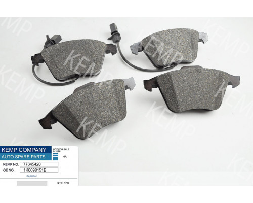Колодки гальм передні  VW Golf 6 Scirocco Skoda Superb Passat B6 CC