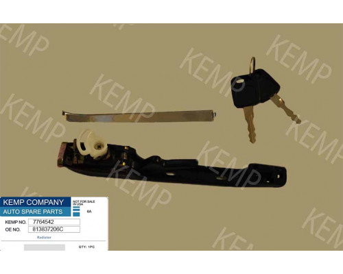 Ручка двері Audi-80 78-86 передн. R права
