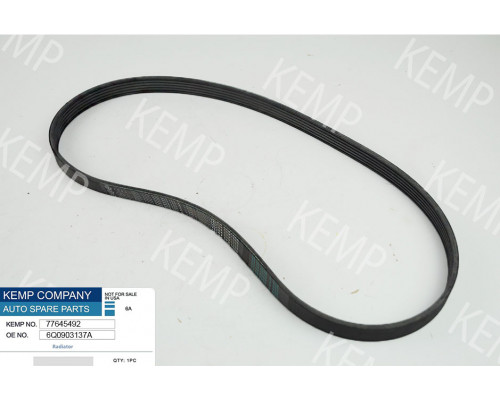 Ремінь поликлиновой Audi  A1 A3 VW Golf Polo(9N) Skoda  1.4 1.6  06->