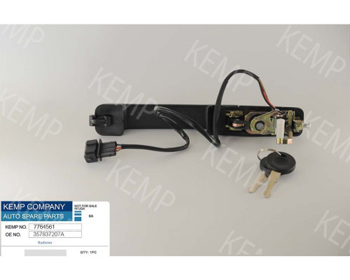 Ручка двері VW Passat В3 88-93 передн. L  з ц.з ліва