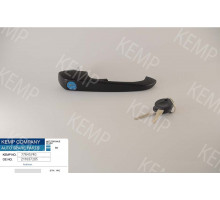 Ручка двері VW T1 LT28-45 пер.L/R (чорна) ліва/права