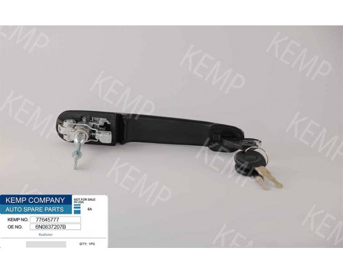Ручка двері VW Caddy2 95-03 Ford Gelaxy  передн L/R з ключем  ліва/права