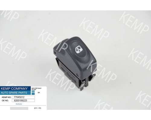 Кнопка склопідіймача Renault Logan, Sandero (заднього) (6 pin)