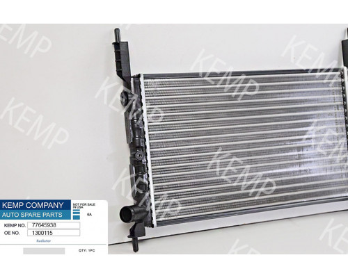 Радіатор Оpel Astra  F 1,4-1,6 АКП 525*328 AC-