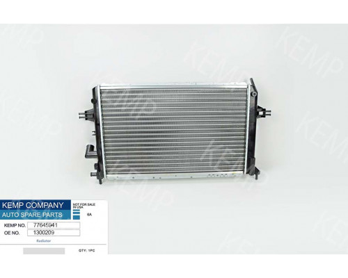Радіатор Оpel Astra G 1.7CDTI DTIмех 600*369