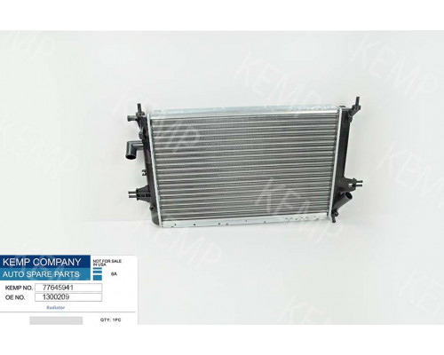 Радіатор Оpel Astra G 1.7CDTI DTIмех 600*369