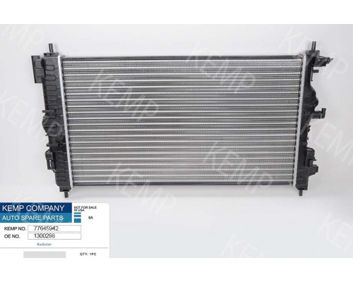 Радіатор Оpel Astra J Zafira C  Cevrolet Cruz1.7;D-CDTI мех AC+/- 680*388 09->