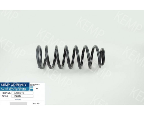 Пружина задня Audi A100 82-90г. сед  13*340mm