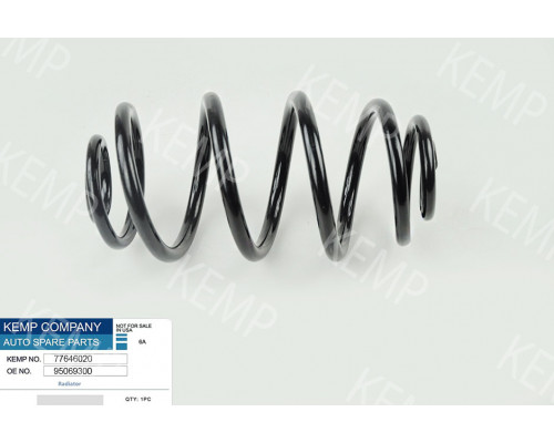 Пружина задня VW Passat B5 Variant Skoda SuperB 01-08  14.1*290mm.