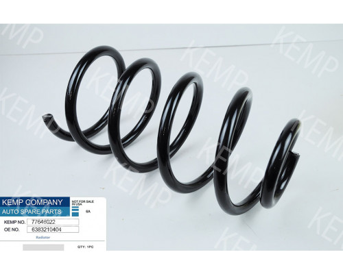 Пружина передня Mercedes VITO (638) 96-03г.  16*357mm.