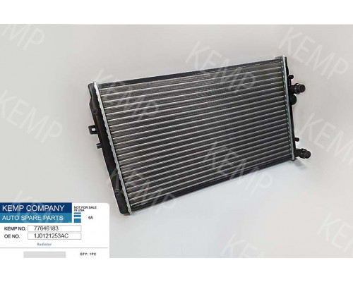 Радіатор VW Bora G4 Seat 1.9 TDI 01-06  650*415