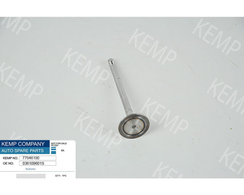 Клапан (вп) VW Audi Skoda 1.4-1.6 16V 1шт.