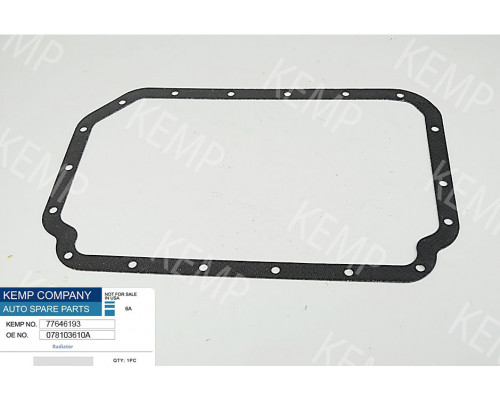 Прокладки піддона  Audi-100 84 -91 6ц низ 1шт