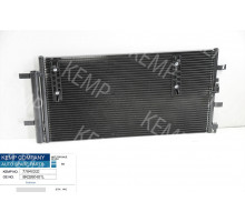 Радіатор кондиціонера  Audi A4 A5 A6 A7 Q5 08г.->674*334  (з осушувачем)