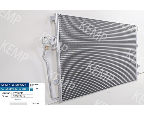 Радіатор кондиціонера VW Crafter 06-> 672*460