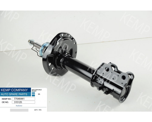 Амортизатор передній Citroen Nemo Fiat Fiorino Qubo Peugeot Bipper  08-> L