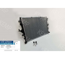 Радіатор Audi Q7 Porsc Cayenne VW Tuareg 710*549  (плоскі соти)