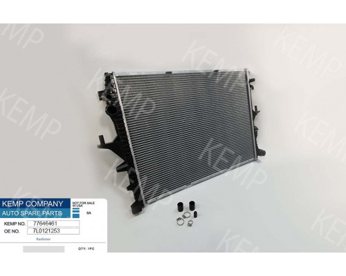Радіатор Audi Q7 Porsc Cayenne VW Tuareg 710*549  (плоскі соти)