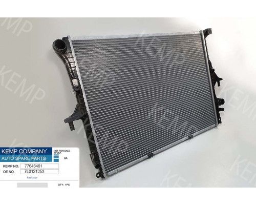 Радіатор Audi Q7 Porsc Cayenne VW Tuareg 710*549  (плоскі соти)