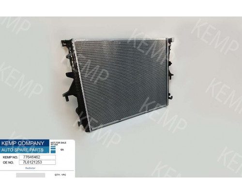 Радіатор  VW Tuareg 2.5 TDI 710*549 (плоскі соти)