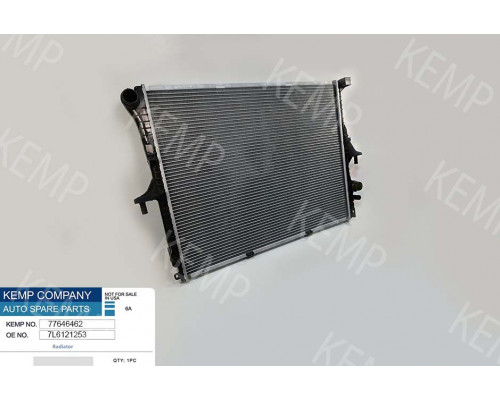 Радіатор  VW Tuareg 2.5 TDI 710*549 (плоскі соти)