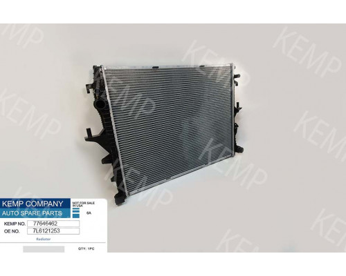 Радіатор  VW Tuareg 2.5 TDI 710*549 (плоскі соти)