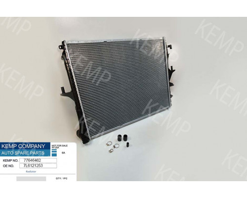 Радіатор  VW Tuareg 2.5 TDI 710*549 (плоскі соти)